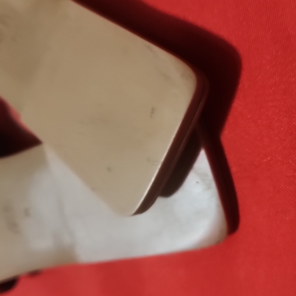 Zara Brown Sandals with Gold Chain Detail - Picture 6 of 7